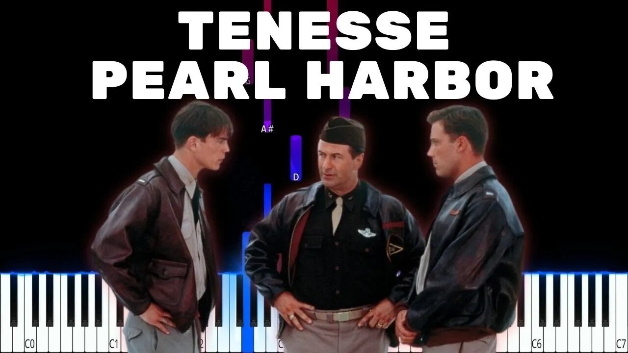 Tennessee - Pearl Harbor Theme - Hans Zimmer [Piano Solo] ❤️❤️