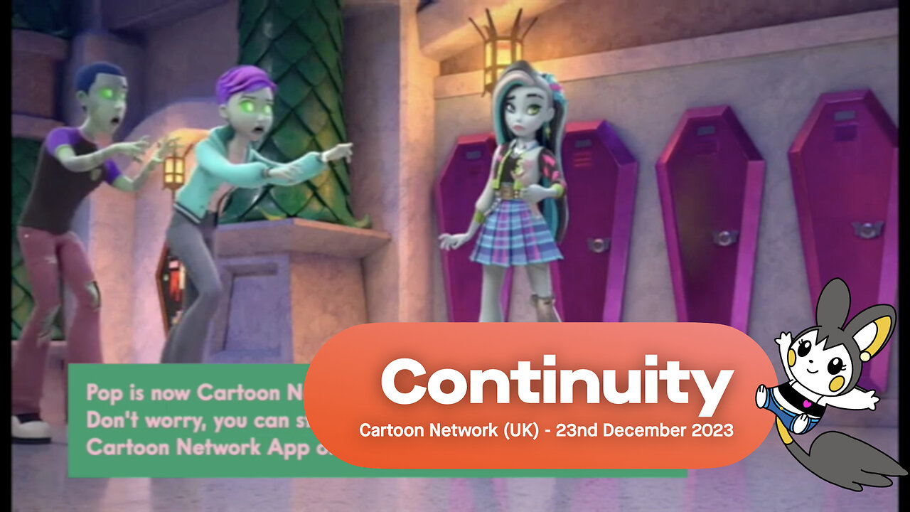 Cartoon Network (UK) (Formerly Pop) - Continuity & Ad Breaks (23rd December 2023)