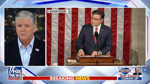 Sean Hannity Breaks Down Mike Johnson's Strong Conservative Track Record