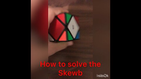 How to solve the skewb