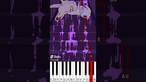 Grimace Shake (@DrawzillaZZZ) Animation Meme - Octave Piano Tutorial