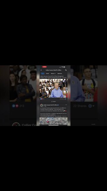 The Sheriffs Office didn’t like the posting of their body-cams so they turned off comments 😅