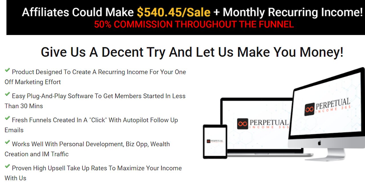 PERPETUAL INCOME 365 V3.0||THE BEST INCOME SOURCE||RECESSION-PROOF INCOME||MAKE MONEY WHILE SLEEPING