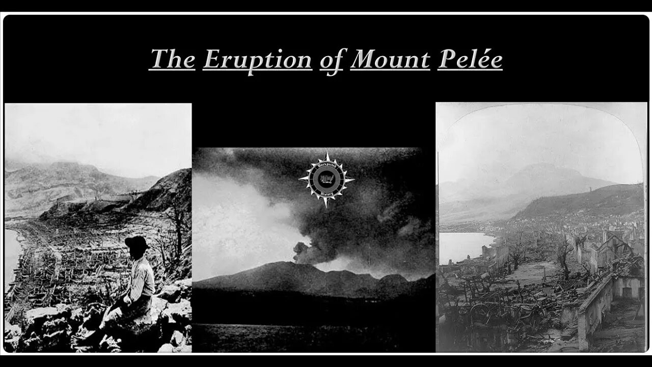 The Eruption of Mount Pelée #Shorts