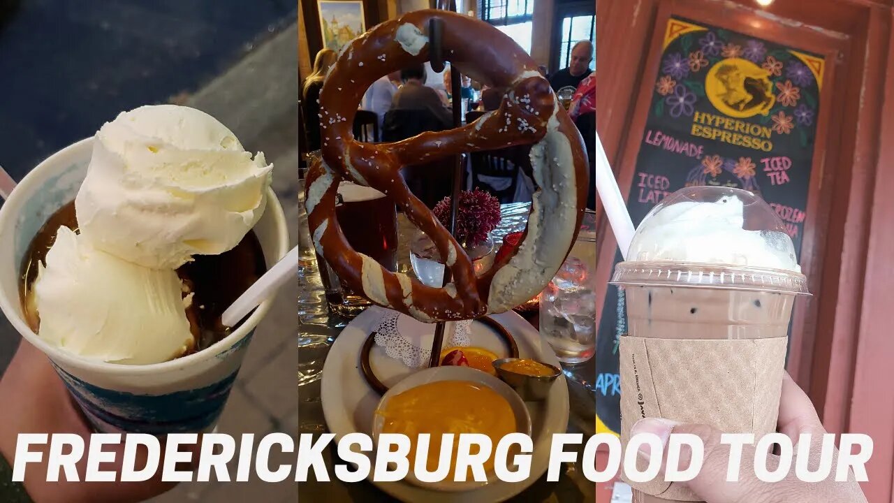 Fredericksburg, VA Food Tour | Carl's Ice Cream, Alpine Chef, Eileen Bakery, Hyperion Espresso