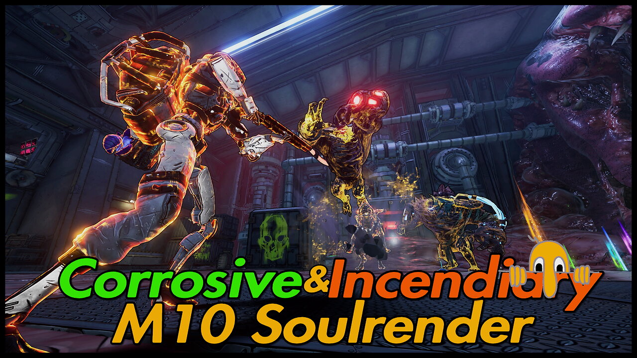 Borderlands 3 - T3RROR J4CK // Corrosive & Incendiary Soulrenders