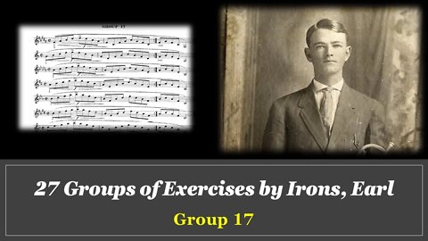 [TRUMPET LIP FLEXIBILITY] Breath Control and Flexibilities for Trumpet by (Earl IRONS) - GROUP 17