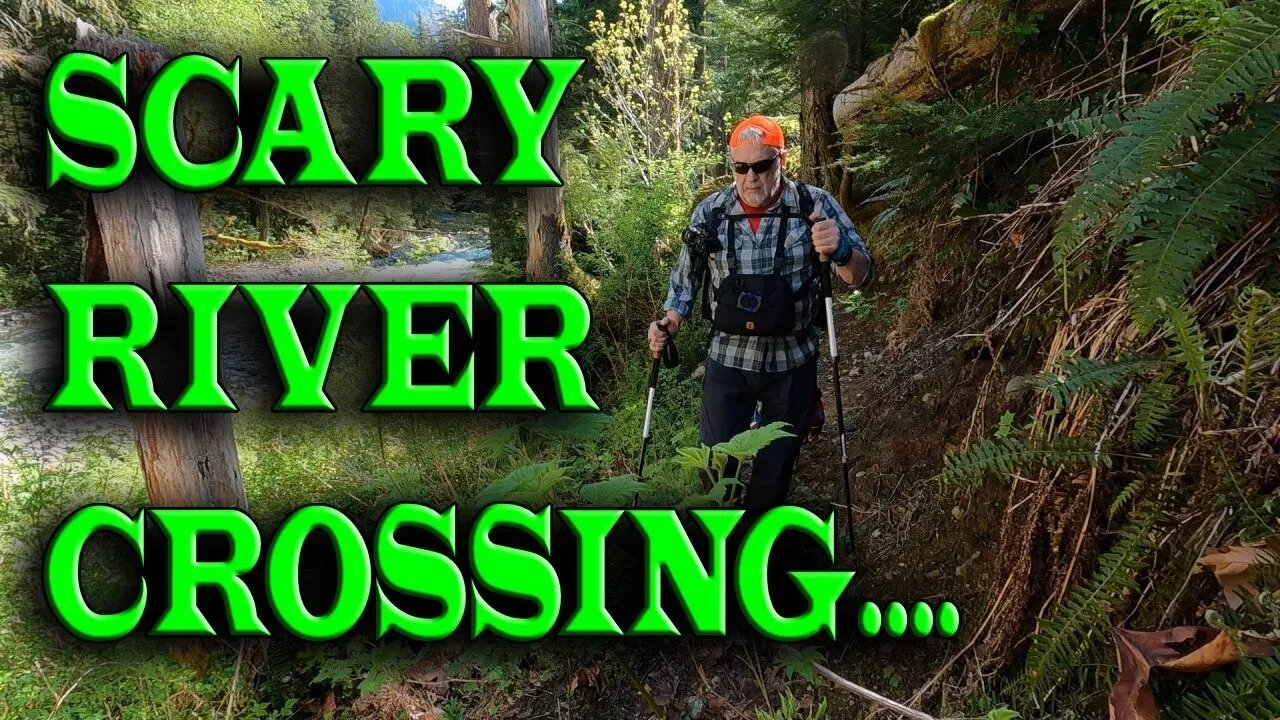 HIKE WASHINGTON | Scary River Crossing | CASCADE RIVER