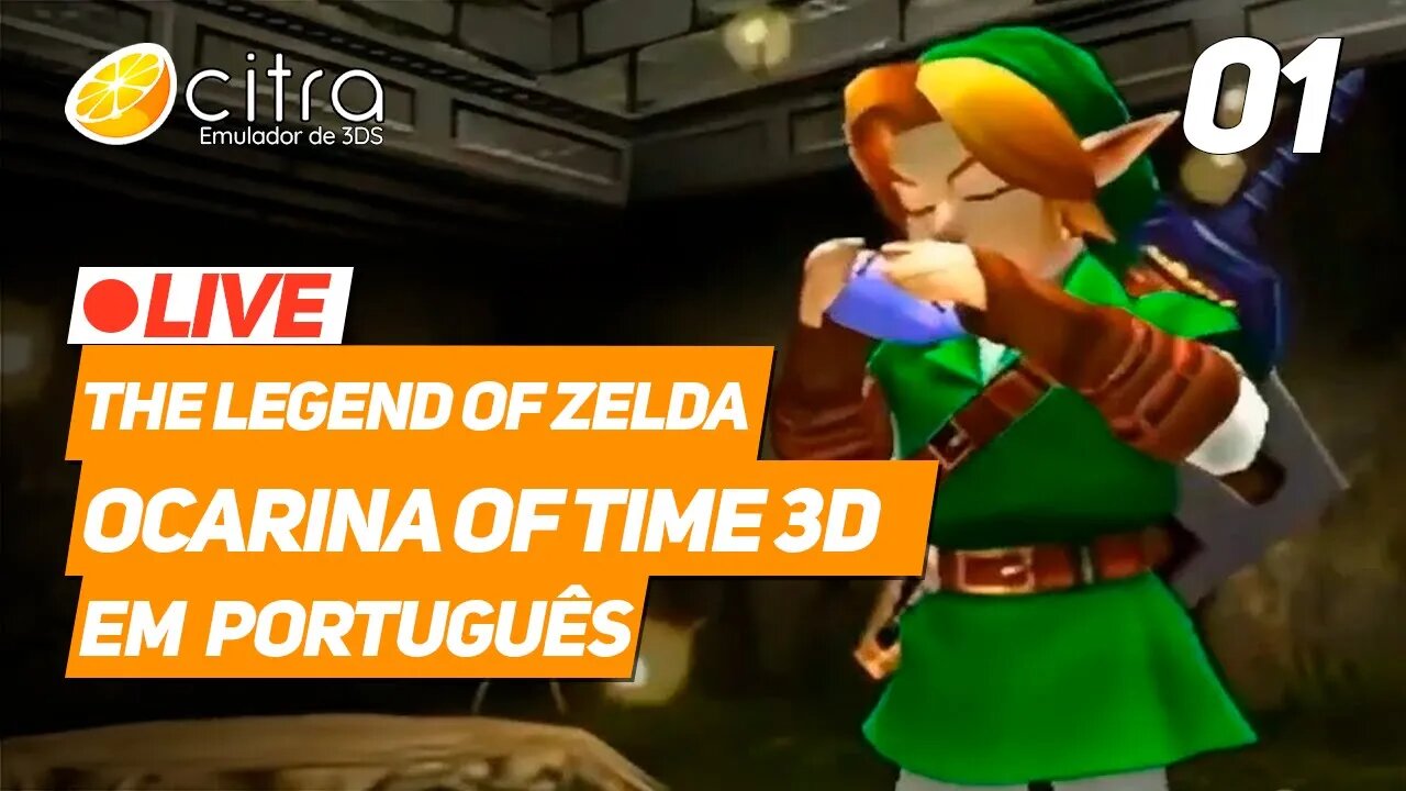 citra | The Legend of Zelda: Ocarina of Time 3D EM PORTUGUÊS | Gameplay no PC #01