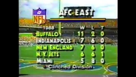 1988-12-04 Indianapolis Colts vs Miami Dolphins