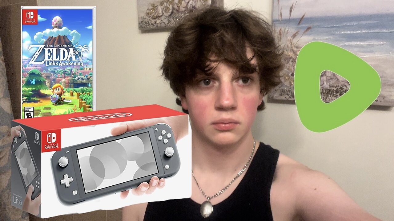 First Rumble Video + Switch lite & Link's Awakening Unboxing