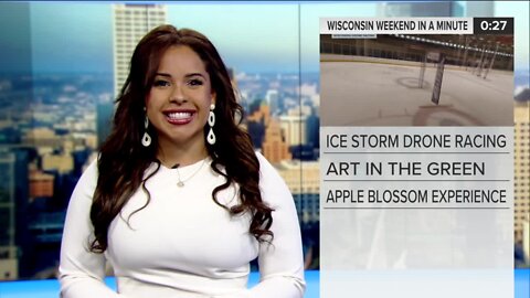 Wisconsin Weekend in a Minute: Free Day at Milwaukee Art Museum, Ice Storm Drone Racing