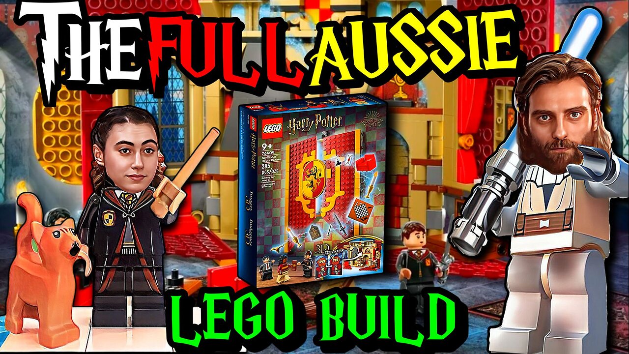 The Full Aussie Does LEGO