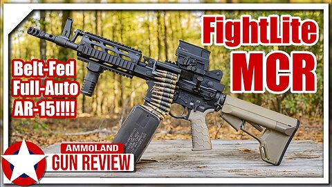 FightLite MCR Review - the Blue-Collar Belt-Fed AR-15