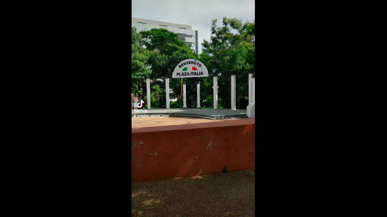 Plaza Italia in Asunción, Paraguay