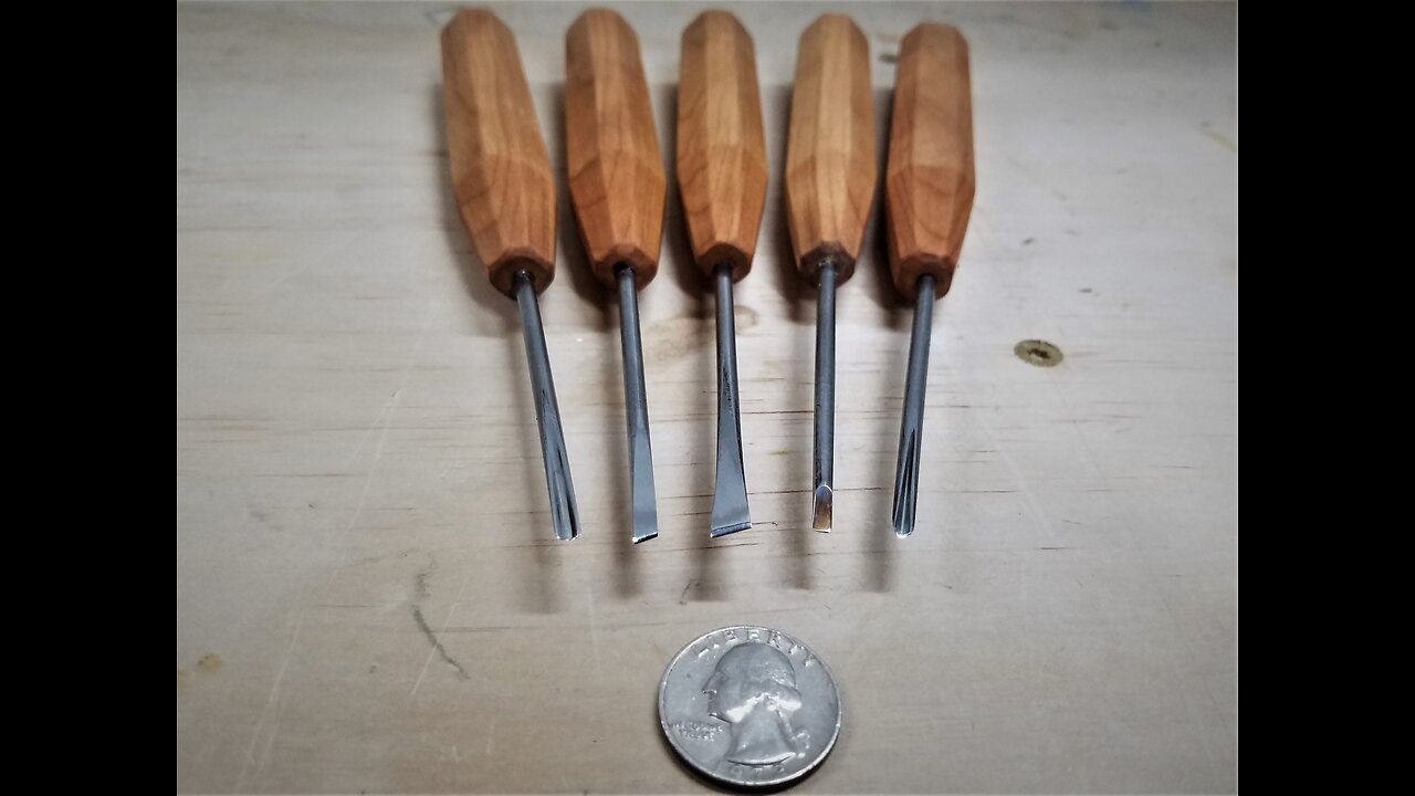 Micro Carving Chisels DIY