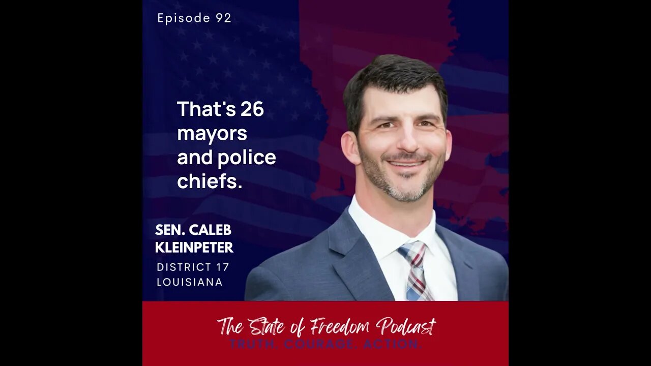 Shorts: Senator Caleb Kleinpeter on being a true public servant