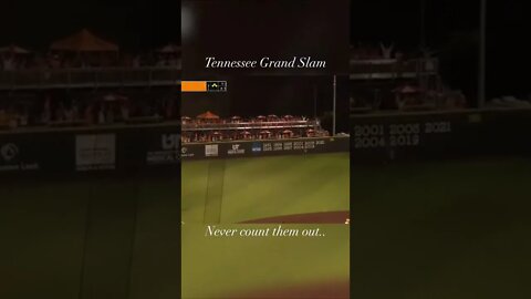 Tennessee Grand Slam #tennesseebaseball #baseball #collegebaseball