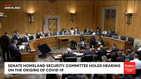 BREAKING NEWS: COVID-19 Lab-Leak Theory 'Cover-Up' Probed In Senate Homeland Security Commit