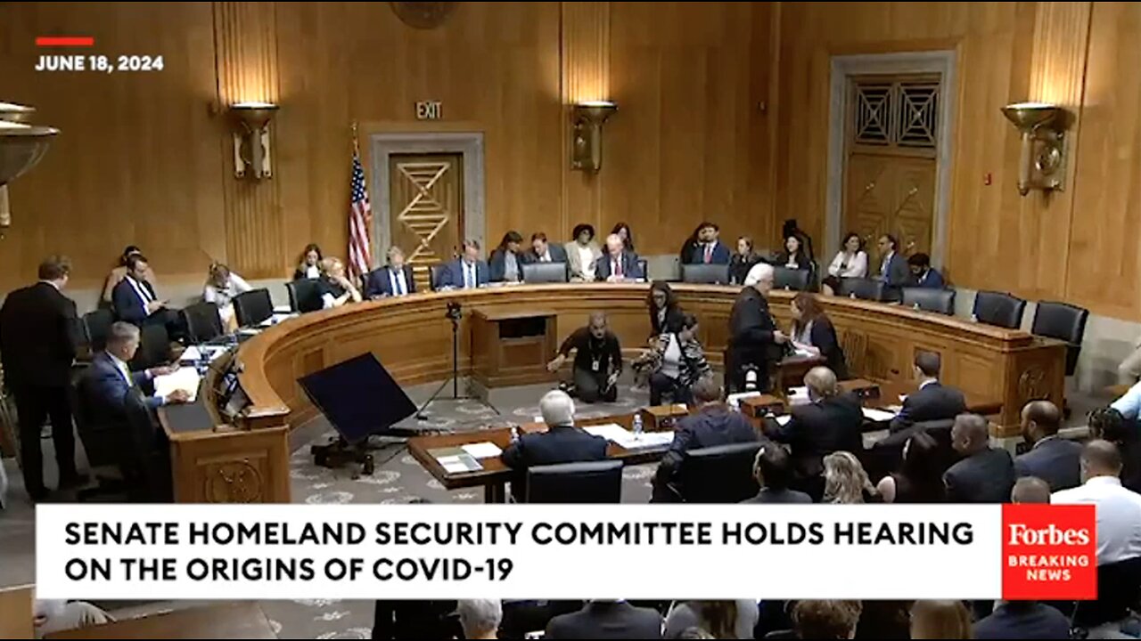 BREAKING NEWS: COVID-19 Lab-Leak Theory 'Cover-Up' Probed In Senate Homeland Security Commit