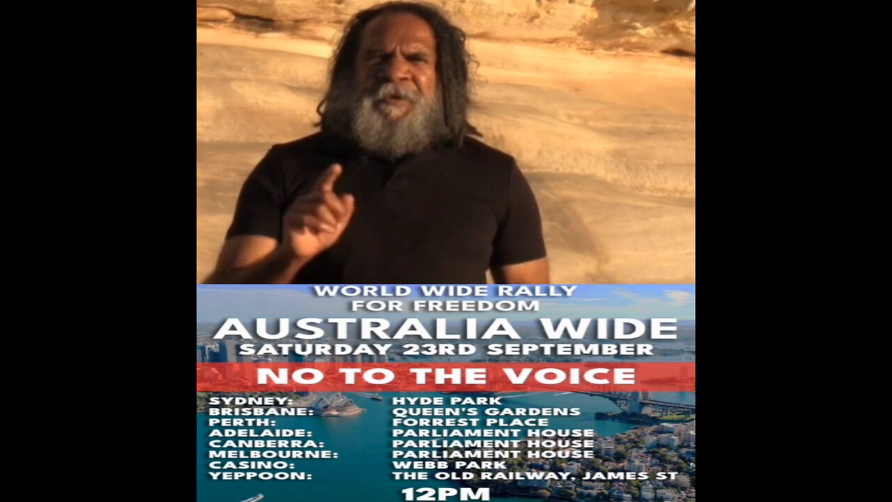 Aboriginal Elders say ... NO to "the Voice!"