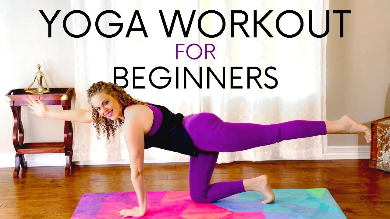 Beginners Yoga Workout with Corrina | New to Yoga? Try this!