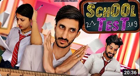 school test vine [fun with friends in school life]