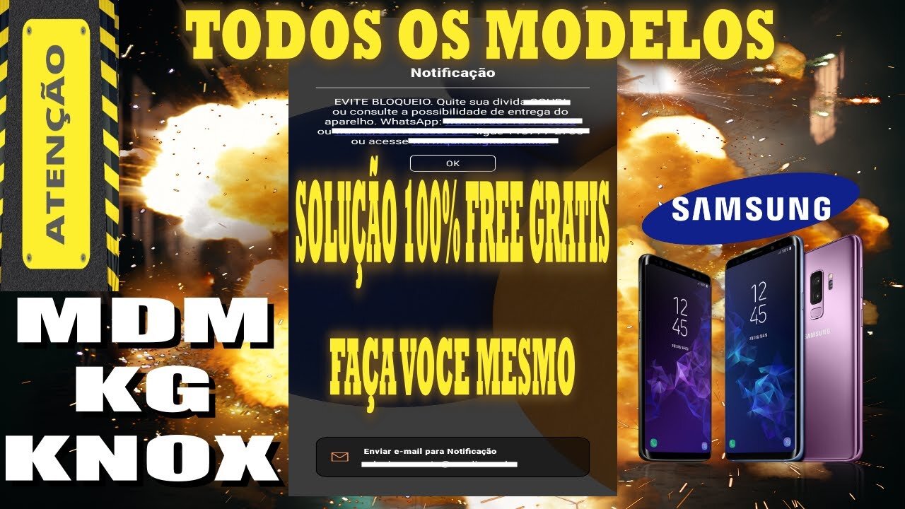 Remover bloqueio GOOGLE FRP MDM KNOX KG :Solução Grátis para MDM KG Knox Aprenda Agora!