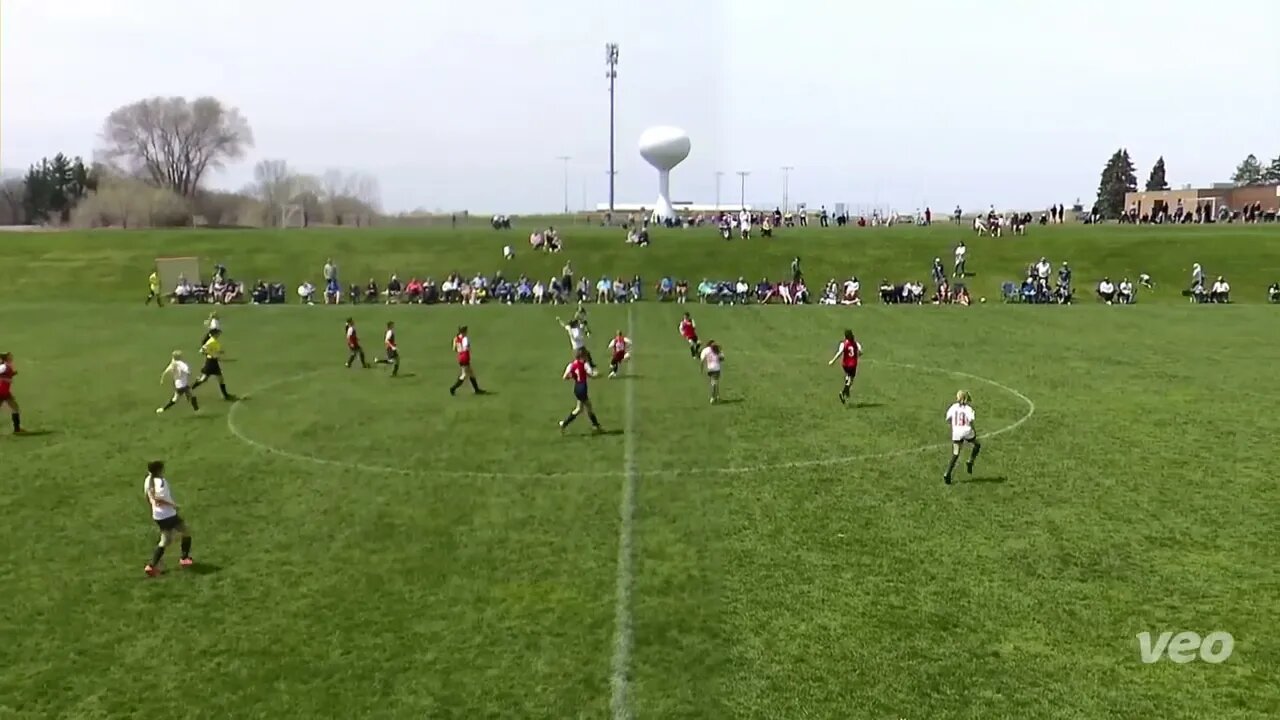 2012 Girls Black vs Lakeshore SC | GVSA