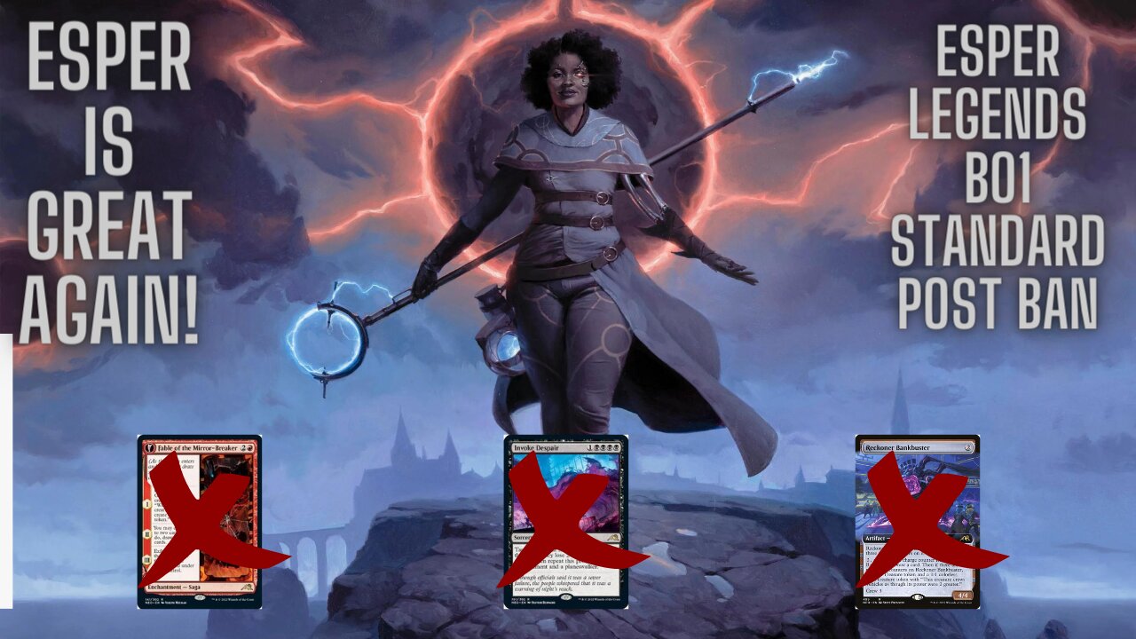 ESPER LEGENDS IS BACK!!!!!! MTGA Post Ban BO1 Standard