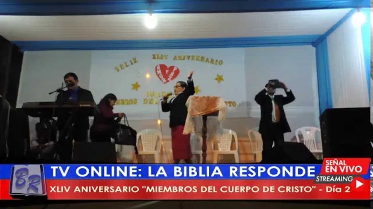 XLIV ANIVERSARIO IGLESIA LOS MIEMBROS DEL CUERPO DE CRISTO - DÍA 2 | TV LA BIBLIA RESPONDE