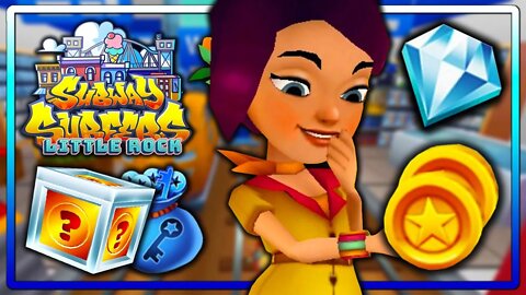 Subway Surfers Little Rock | Caçada Sazonal até 400 Itens