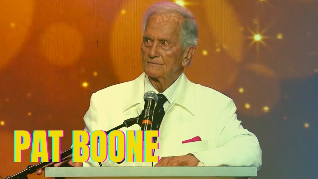 Pat Boone - ICVM Legend Award Acceptance Speech - NRB 2021