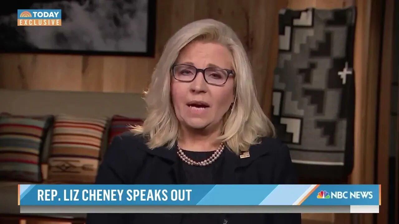 I have as much of a chance of being president as Liz Cheney does - 8/18/22