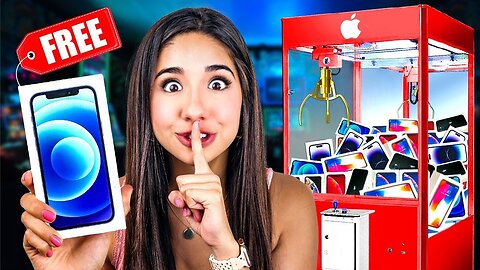 I Opened a FREE iPhone Claw Machine!