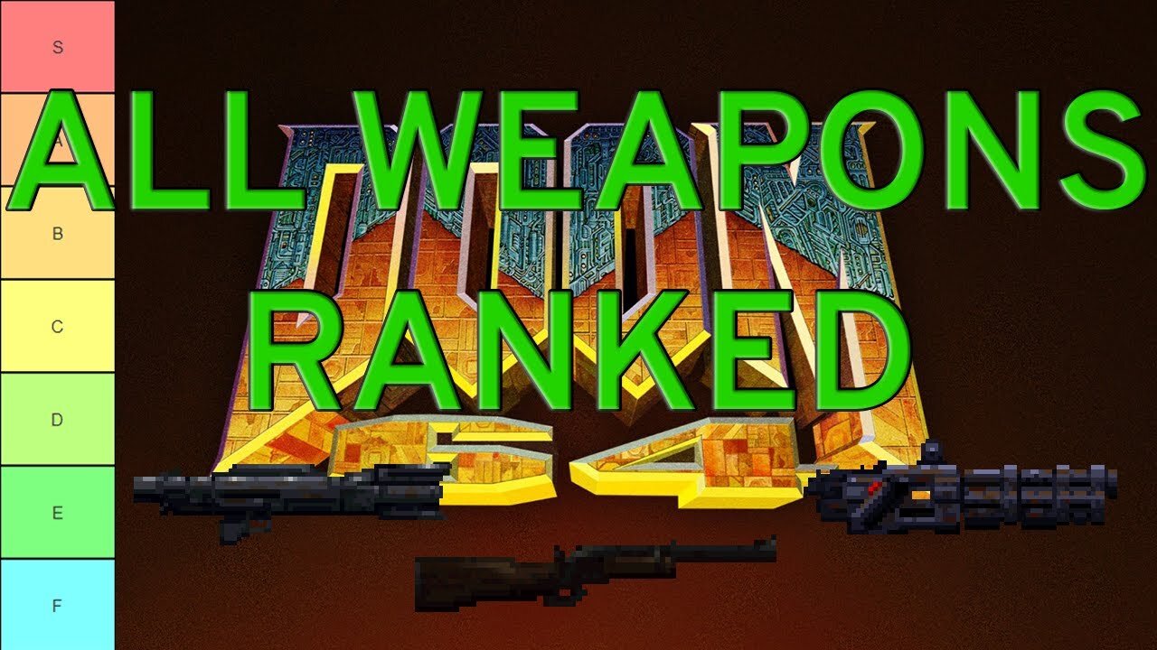 Ranking the Weapons of Doom 64