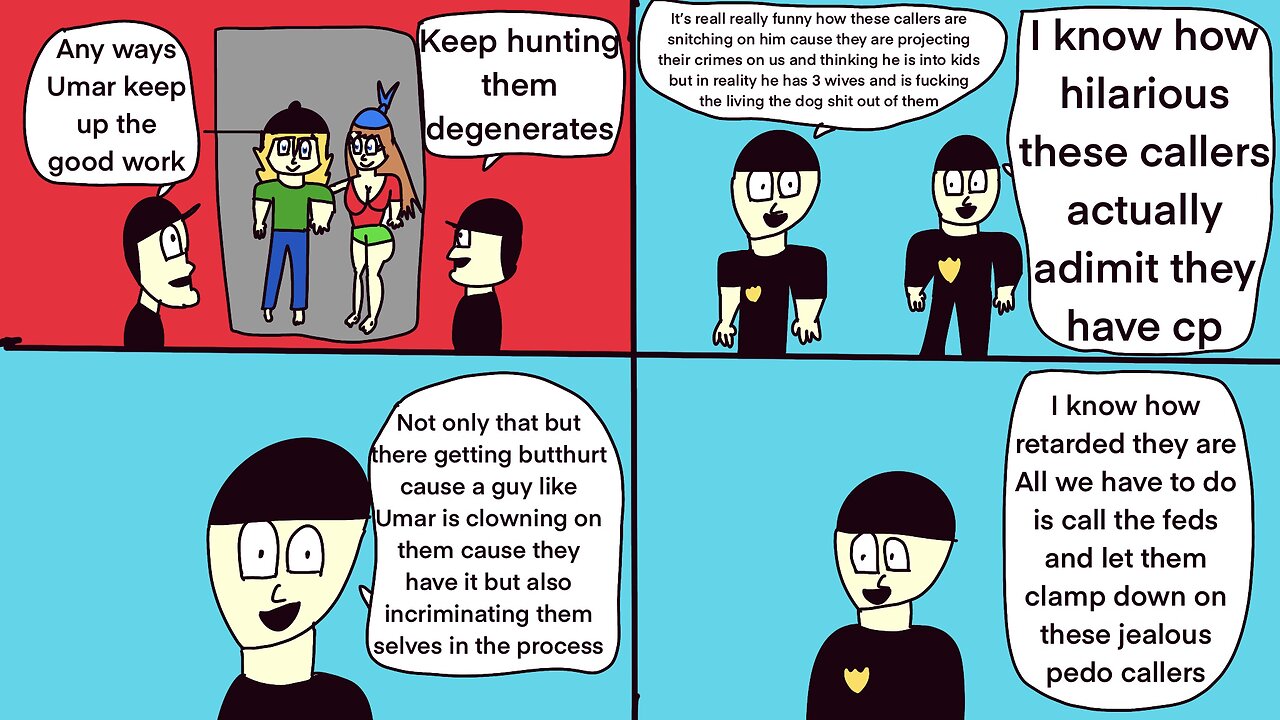 Creep callers project crimes onto cops and Umar and may