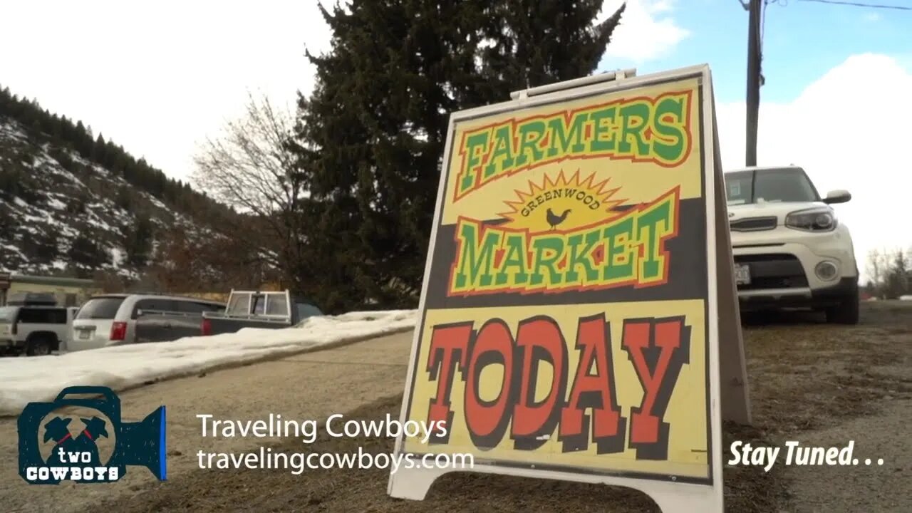 Two Cowboys at the Annual Greenwood Winter Market 2020 - Meet the Neighbours