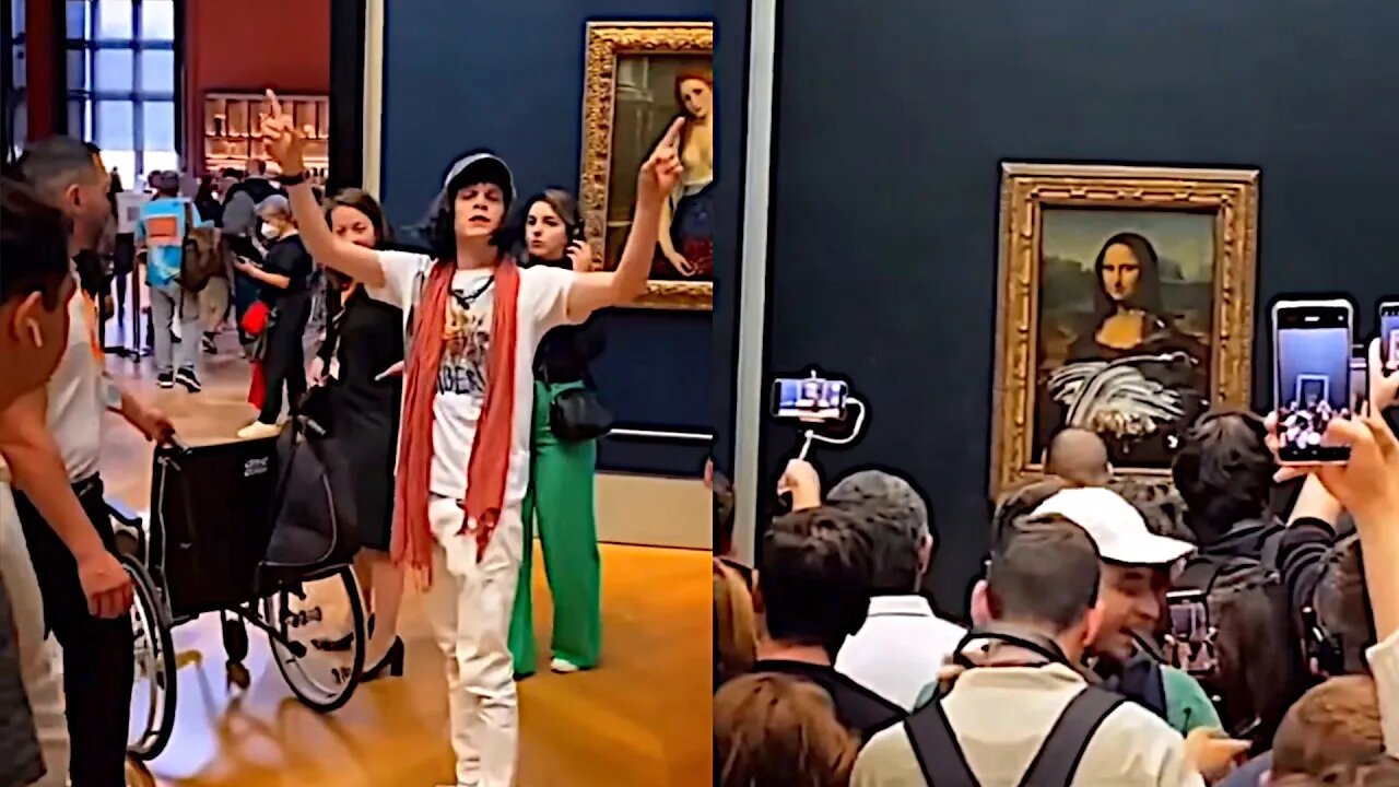 This Guy Ruined the Mona Lisa!!!