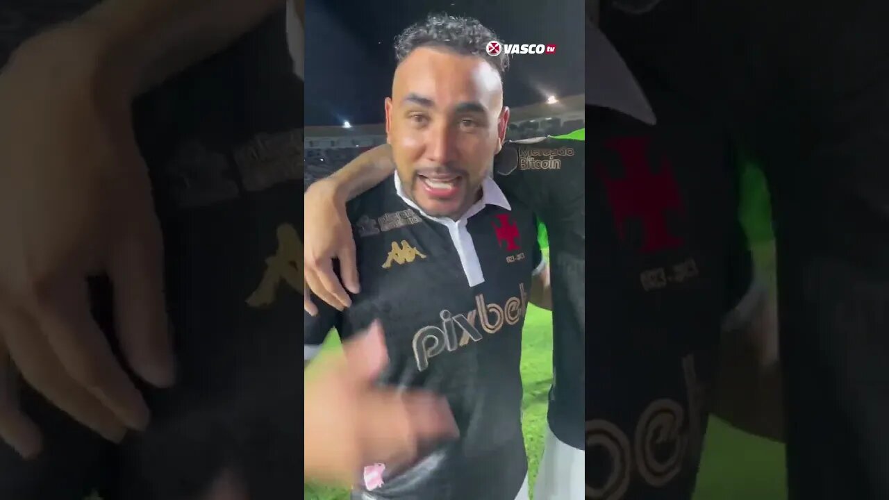 Payet falando "Aqui é Vasco" - Vasco 1x0 Fortaleza