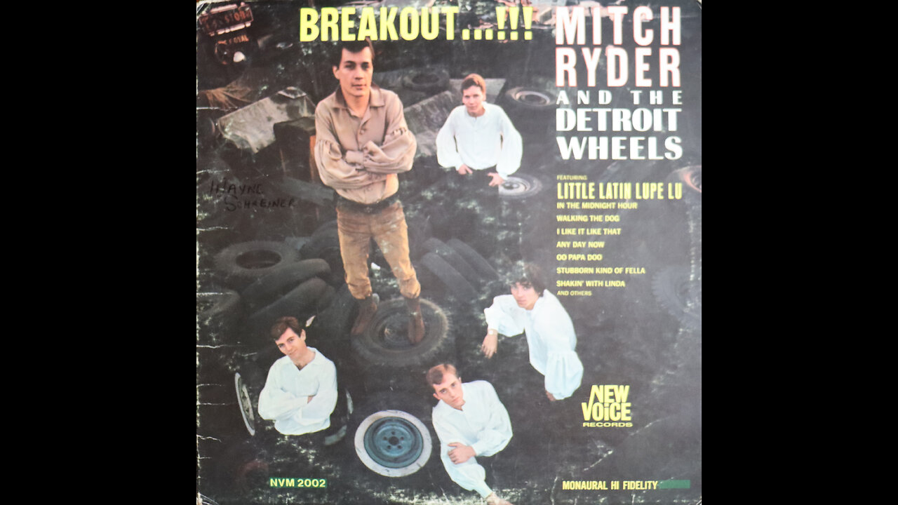 Mitch Ryder & The Detroit Wheels - Breakout..!!! (1966) [Complete LP]