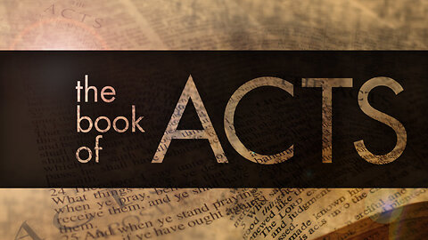 Through the Bible: Acts 1: 14 - 26