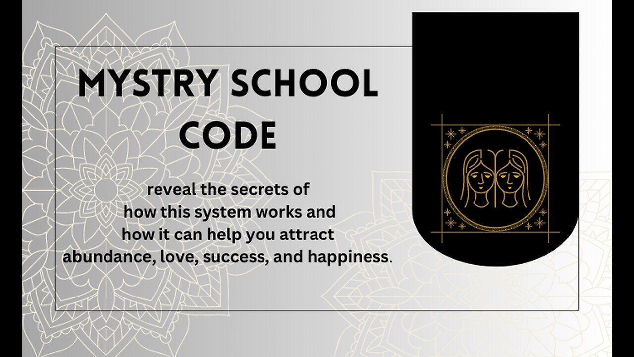 "Unlocking the Secrets of the Universe: Manifestation with Mystery School Code"