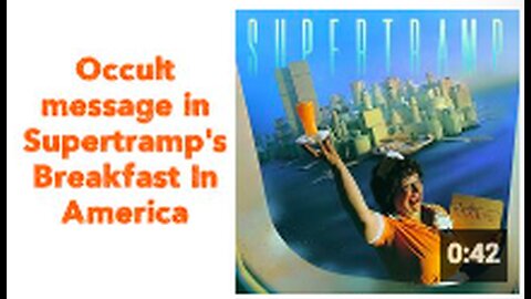 Occult Message in Supertramp's 'Breakfast in America'