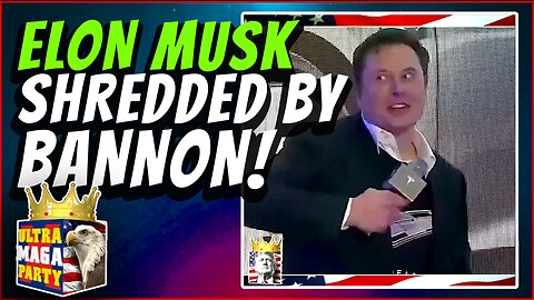 Steve Bannon SHREDS Elon Musk!