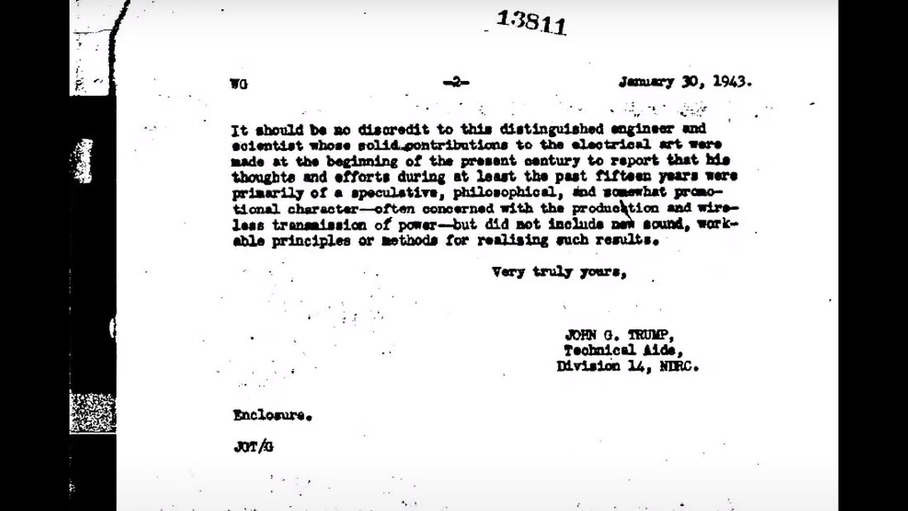 Nikola Tesla FBI File, John G Trump, Who Killed Tesla, Who Stole His Belongings on January 6th?