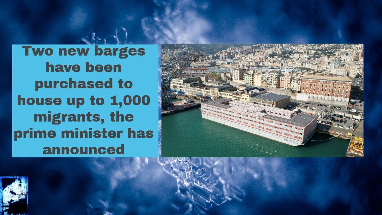 Two new barges have been purchased to house up to 1,000 migrants, the prime minister has announced