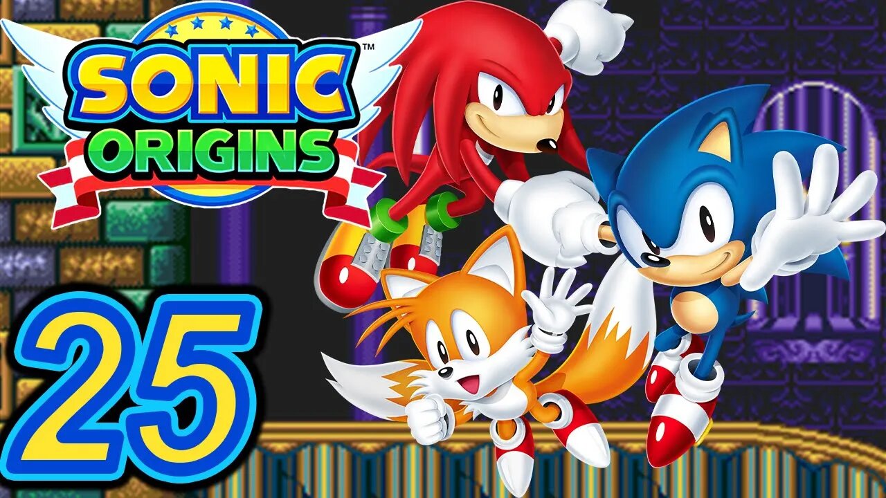 UNDERWATER WATER PARK | Sonic Origins (Anniversary Mode) Let's Play - Part 25