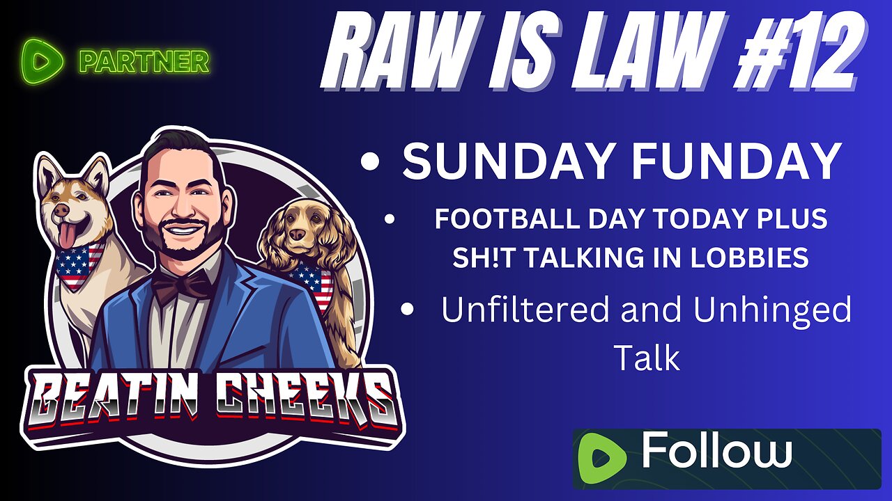 RAW IS LAW - SUNDAY FUNDAY - FOOTBALL AND GAMES!