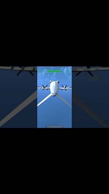 How far can I Fly Upside Down | Turboprop Flight Simulator #shorts